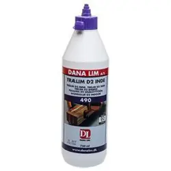 Danalim Puuliima D2 sisäkäyttöön - 750 ml.