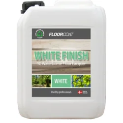 Floorcoat white finish valkoinen lakka