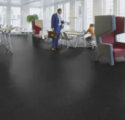 Linoleumilattia Marmoleum Slate - Highland black