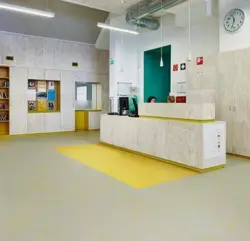 Marmoleum  Concrete - Yellow Shimmer