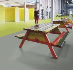 Marmoleum Concrete - Vihreä kimallus