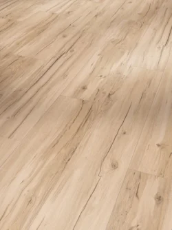 Parador vinyl Basic 30 - Tammi Memory hiottu harjattu rakenne, Lankku