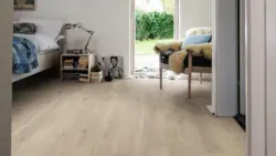Haro laminatgulv Aqua - Plankegulv, Eg Contura stengrå