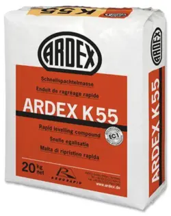 Ardex K55 - Itsetasoittuva pikatasoite