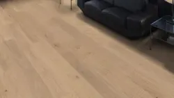 Haro lankkulattia - Tammi vaaleanvalkoinen Markant harjattu nD