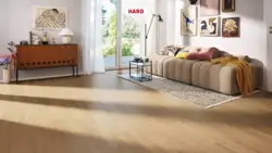 Haro parkettilattia - Tammi invisible Naturale harjattu nD