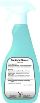 Sanitets Cleaner – Puhdistusaine ja kalkinpoisto saniteettitiloille - RESTSALG