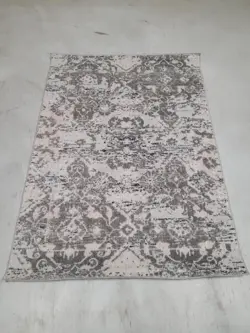 Cancun - vaaleanharmaa/tummanharmaa - REST 133x190 cm
