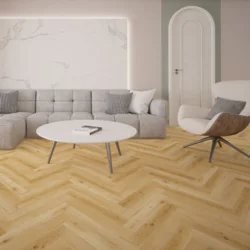 LVT Elite kalanruoto korkkitaustalla, vaalea luonnonväri 185
