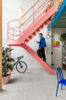 Vinyylilattia Tile, Spirit Soul Glue, Grani