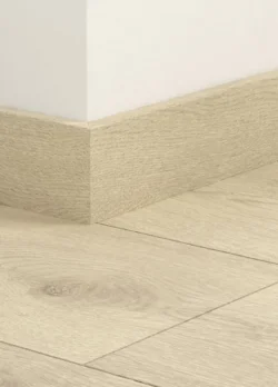 Jalkalista laminaattilattialle - Light Beige Oak, EI PALAUTUSTA!