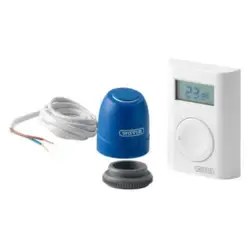 Wavin AHC 9000 huone- ja telestaatti IR – langaton