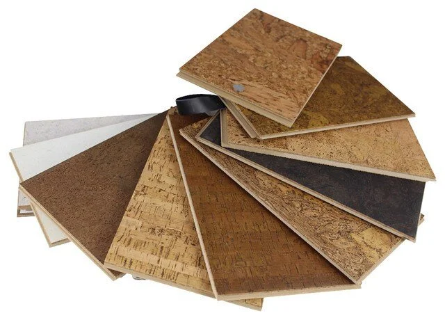 Korkkilattian näyte