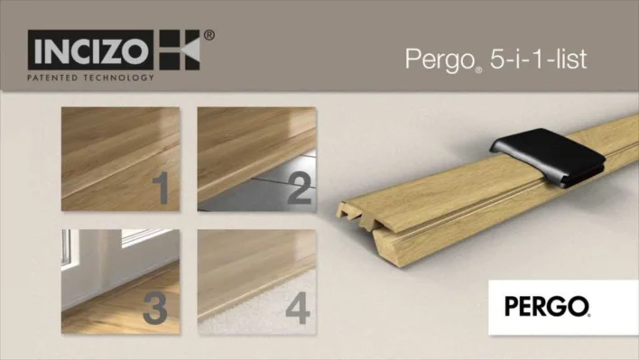 Pergo 5-in-1 lista laminaattilattialle - EI PALAUTUSOIKEUTTA!