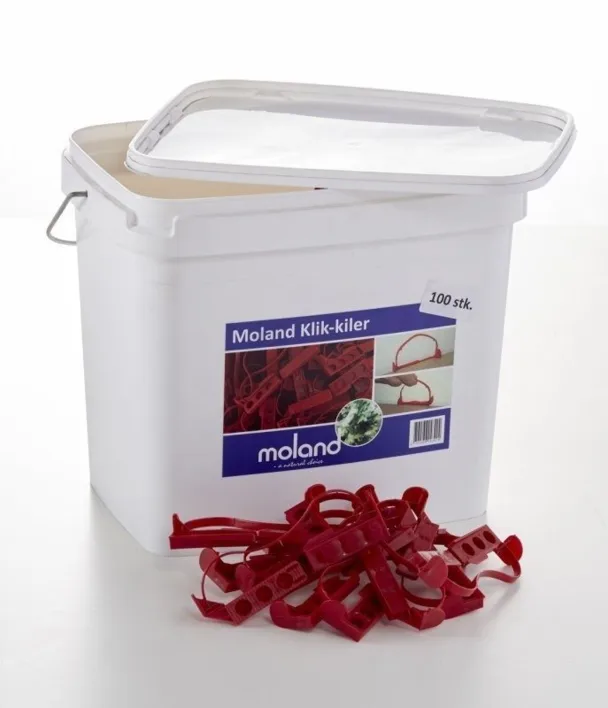 Lattian kiilat, muovia, ämpäri 100 kpl.