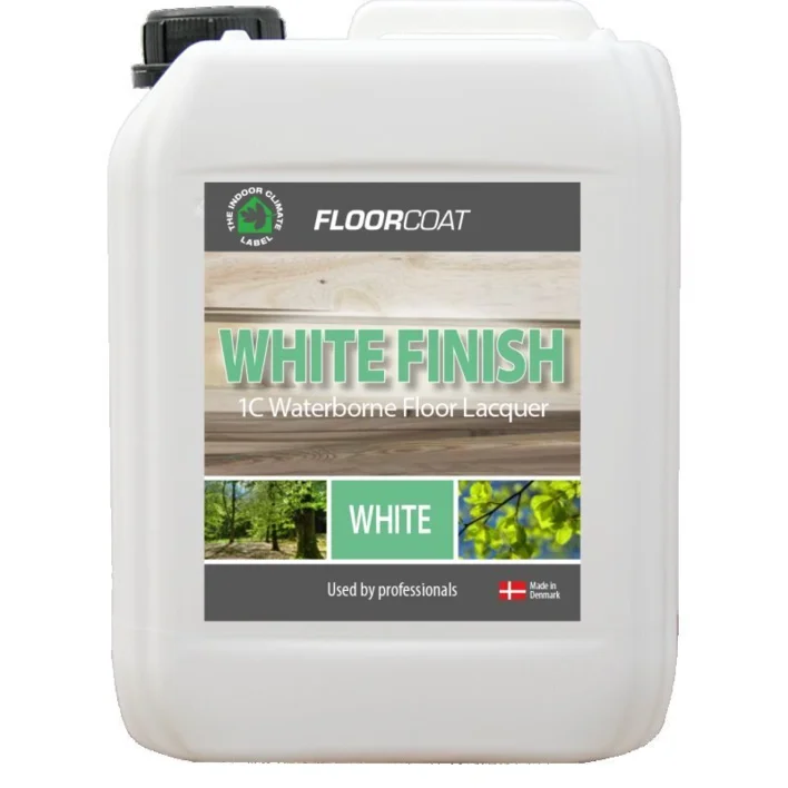 Floorcoat white finish valkoinen lakka