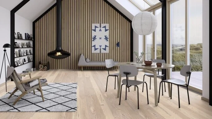 BOEN Saarni valkoinen Marcato, lankku