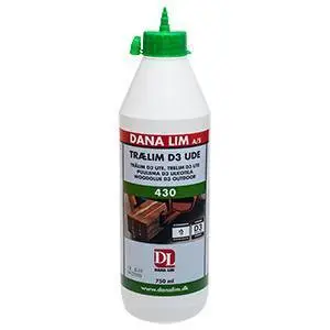 Danalim Puuliima D3 ulkokäyttö 430 - 750 ml.