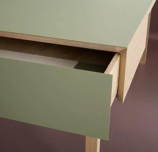 Pöytälinoleumi - Forbo Furniture Desktop Olive