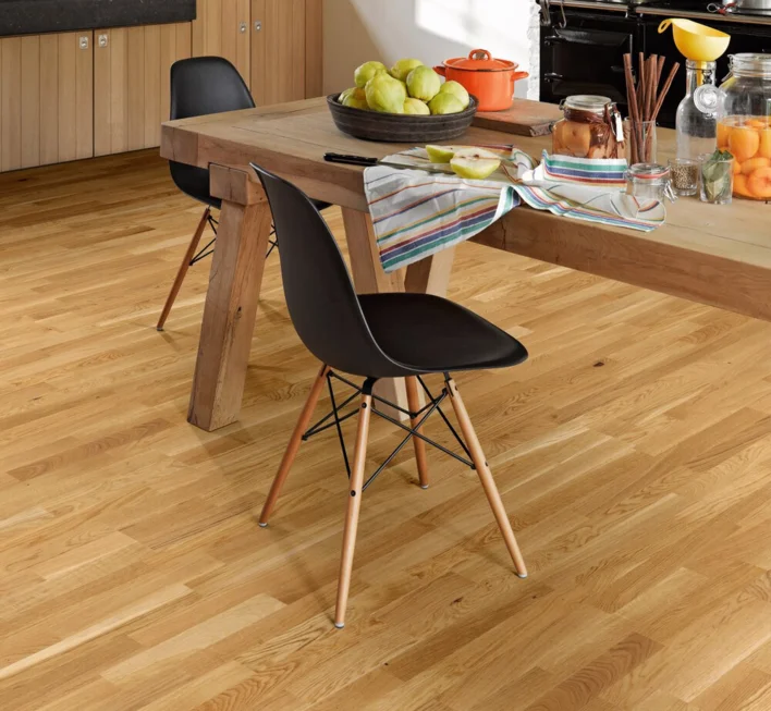 Puulattia Classic 3060 - Tammi, 3-lautainen Living mattalakka