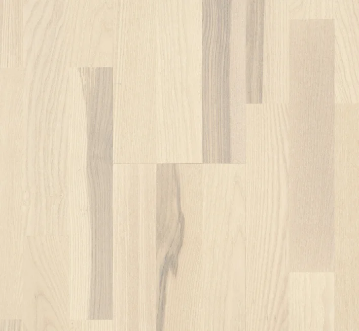 Puulattia Classic 3060 - Saarni, 3-lautainen Living valkoinen mattalakka