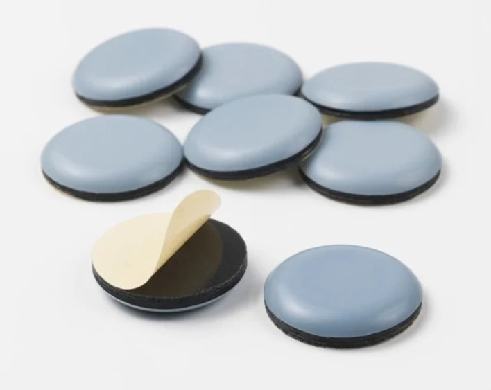 Tefloniset (PTFE) tuolinsuojat – itsekiinnittyvät, pyöreät