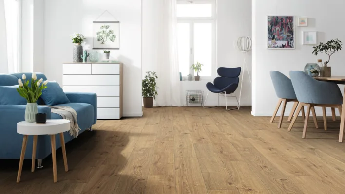 Haro laminaattilattia - lankkulattia, tammi Portland luonnollinen