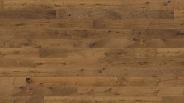 Haro lankkulattia - Savustettu tammi Sauvage harjattu nL+