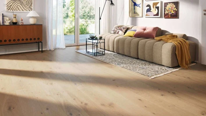 Haro lankkulattia - Tammi purohvid Sauvage retro harjattu nL+