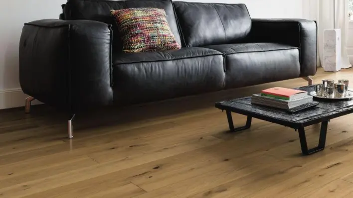 Haro lankkulattia - Tammi invisible Sauvage harjattu nL+