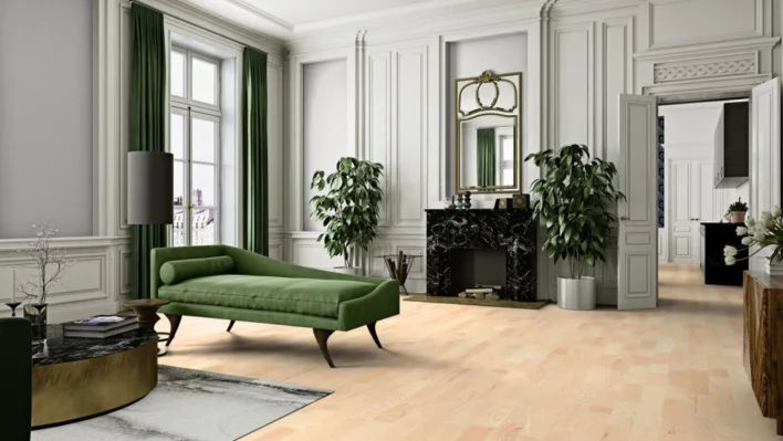 BOEN Saarni valkoinen Andante, parketti