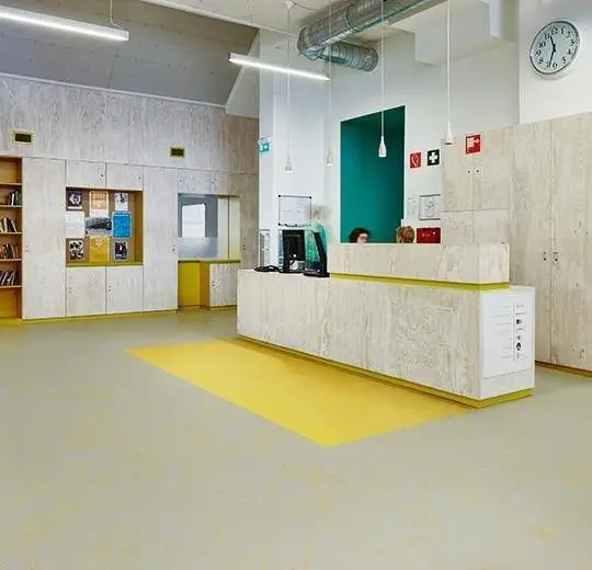 Marmoleum  Concrete - Yellow Shimmer