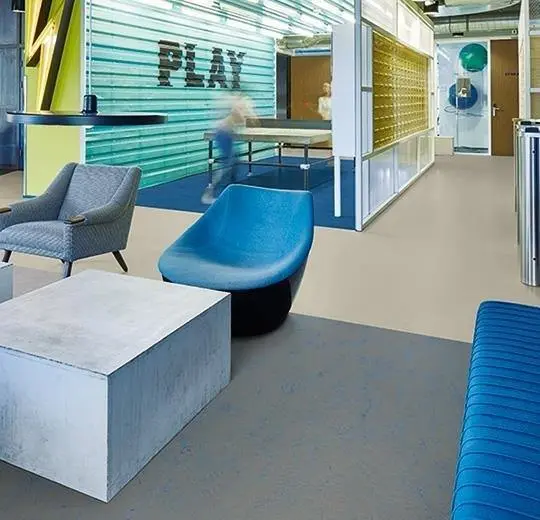 Marmoleum Concrete - Blue Glow