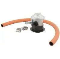 Beefeater-regulaattori ja letku