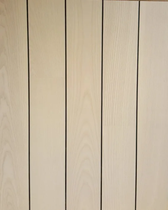 Ask Prima Hvid Matlak - laivalankku mustalla saumalla