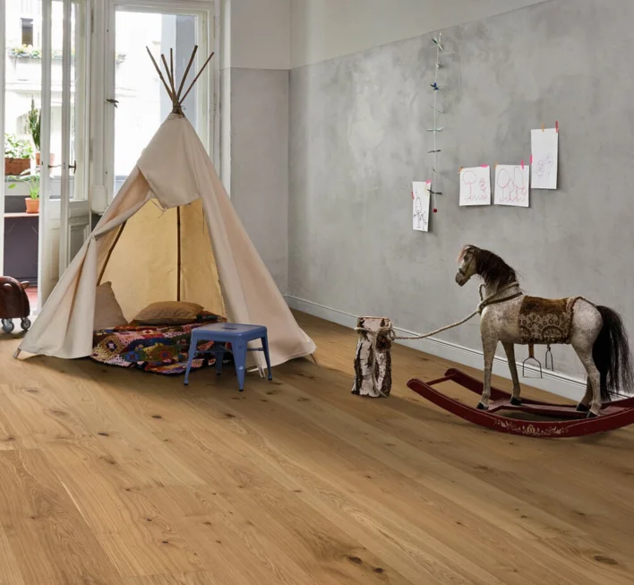 Parador puulattia Basic 11-5 - Tammi, leveälankku Rustiikki luonnöljytty