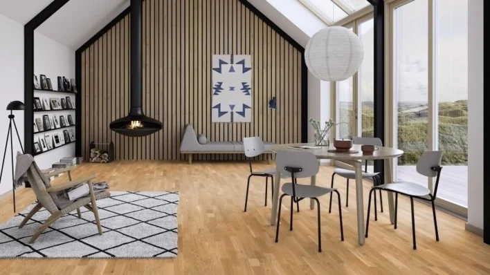 BOEN Tammi Transparent Finale, Mattalakka, Parketti