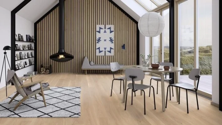 BOEN Tammi valkoinen Andante, Lankku