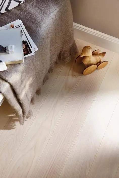 BOEN Saarni valkoinen Live Pure Andante, lankku