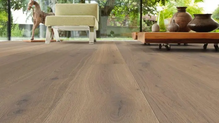 Haro lankkulattia - Afrikkalainen tammi light Purohvid Sauvage harjattu nL+