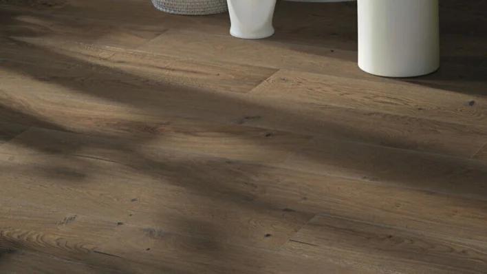 Haro lankkulattia - Tammi Hiekanharmaa Sauvage harjattu nL+