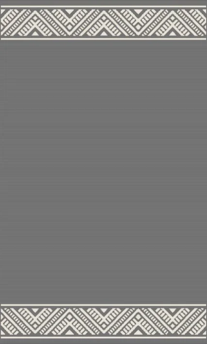 Ulkokäyttömatto, Brussels weave Lines Grey - loppuerä