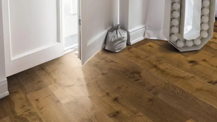 Haro lankkulattia - afrikkalainen tammi light Sauvage harjattu nL+