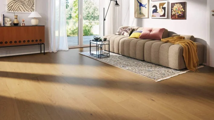 Haro lankkulattia - Tammi invisible Markant harjattu nL+