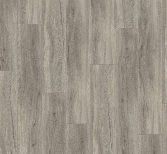 Parador vinyl Basic 5.3 - Tammi pastelliharmaa harjattu rakenne, Lauta