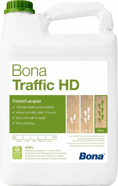 Bona Traffic HD Silkematta, kiilto 45 - sis. kovettimen