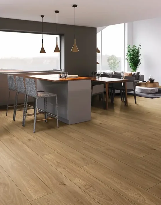 Longboard K329, Tammi laminaattilattia