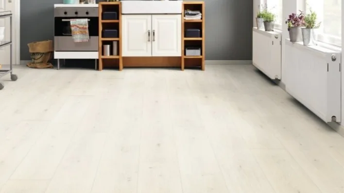 Haro laminaattilattia, Gran Via - Tammi Emilia, Valkoinen