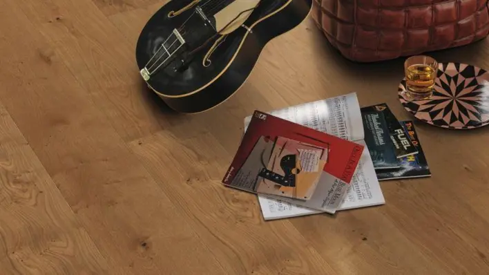 Haro lankkulattia - Tammi Sauvage harjattu nD