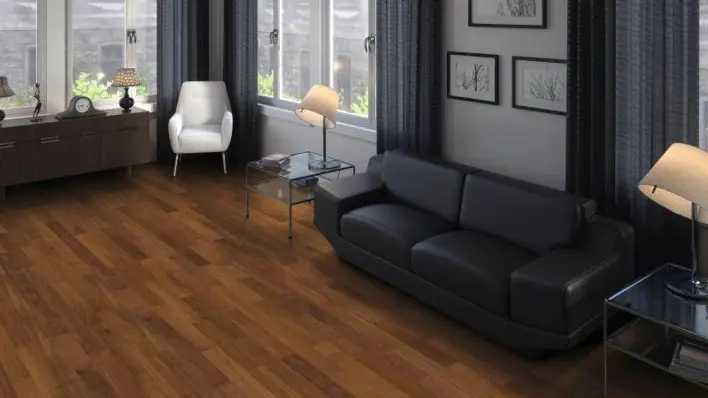 Sillanruotoparketti Allegro - Savustettu tammi harjattu nL+